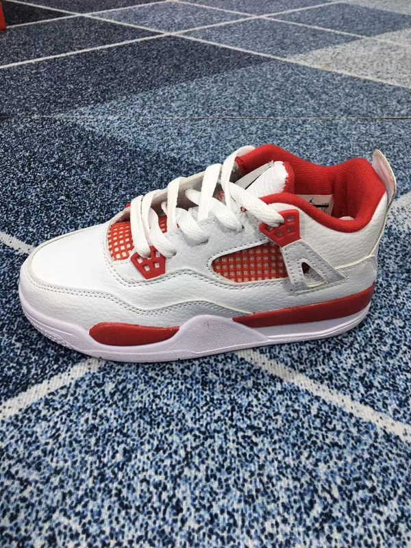 Jordan 4th generation children_s sports shoes 28-35-1bae5a88